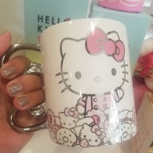 HELLO KITTY CAFÉ  LMTD E DDT N MUG SILVER